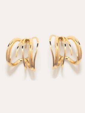 Completedworks UK 18k Gold Vermeil Stratum Earrings